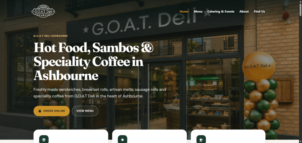 GOAT Deli case study preview