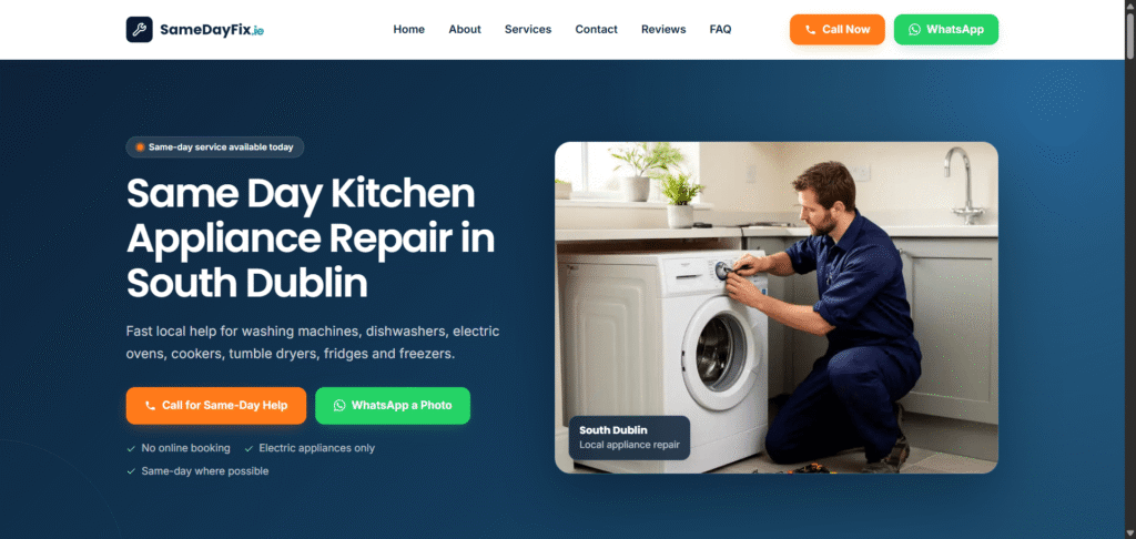 SameDayFix case study preview